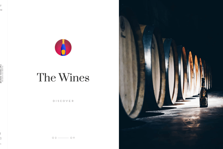 Bersi Serlini Franciacorta website preview